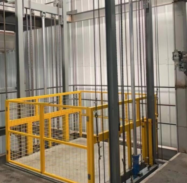 乐至导轨式升降机一般加工周期