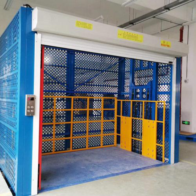 乐至导轨式升降货梯