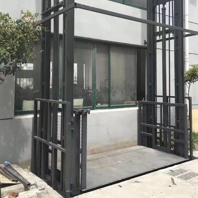 乐至5吨室外升降货梯